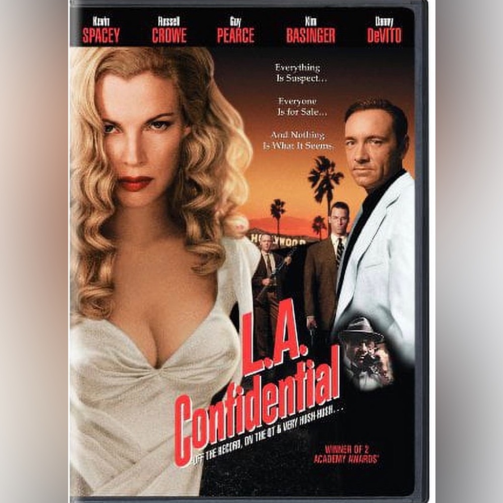 LA Confidential DVD Movie Starring Russell Crowe Kim Basinger Danny DeVito used